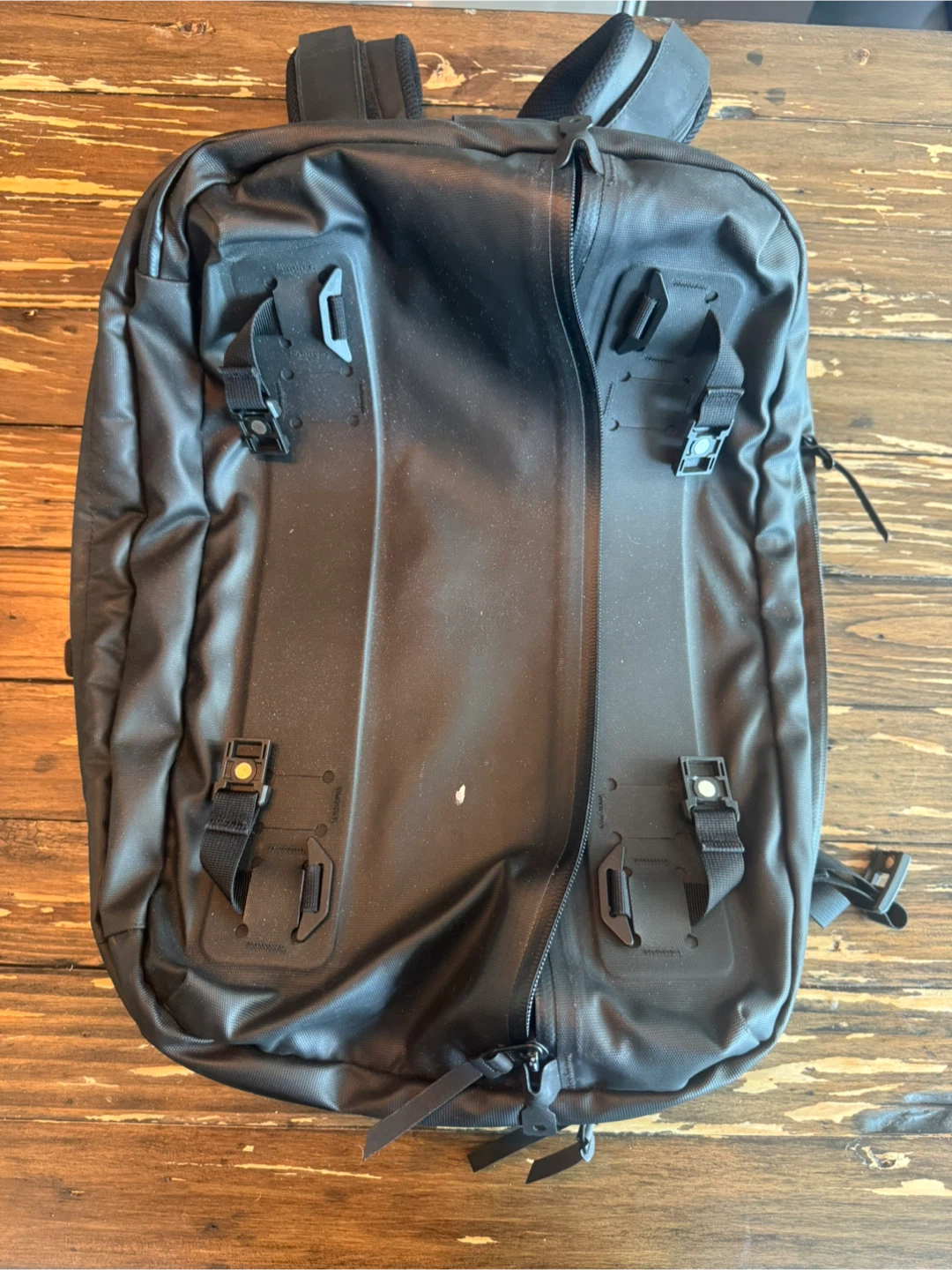 Black Ember Forge Waterproof Backpack