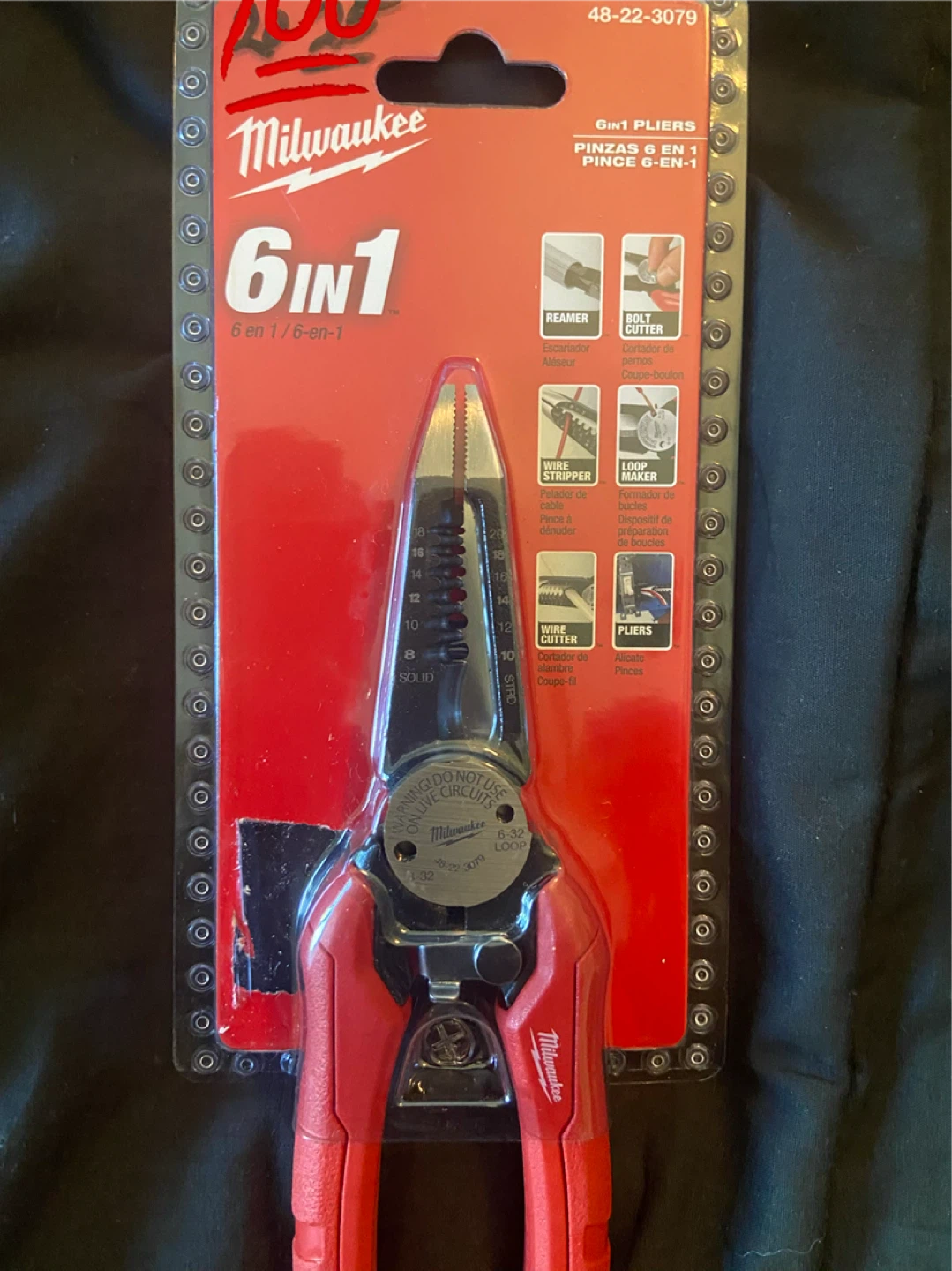 Milwaukee 6-in-1 Pliers - photo 3