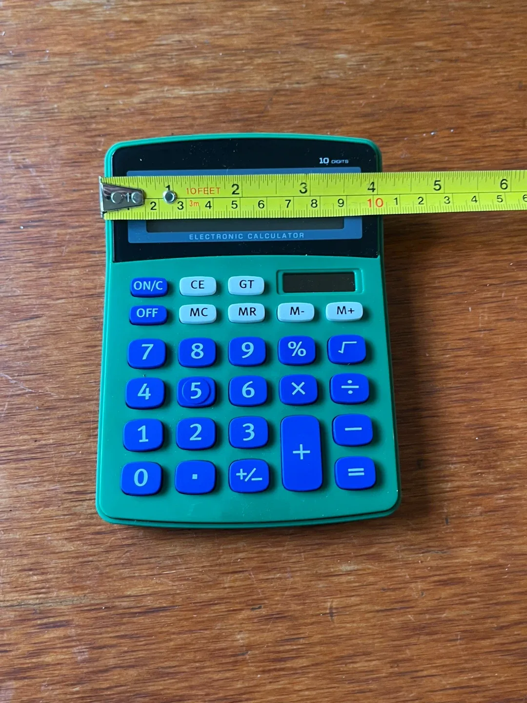 Green 10 Digit Calculator - photo 2