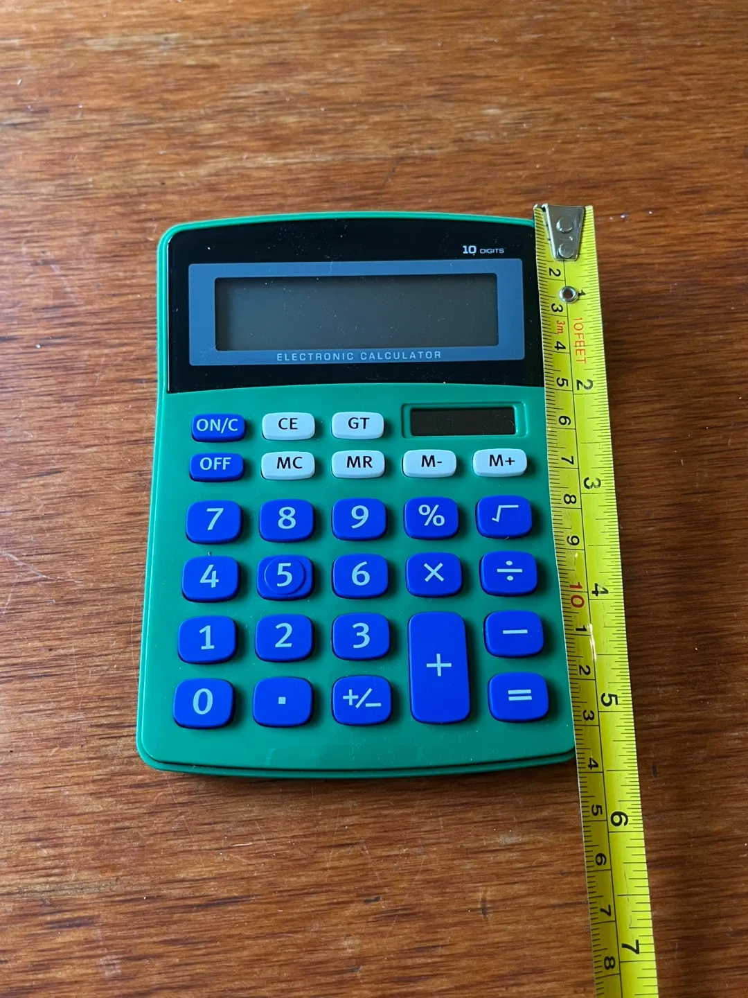 Green 10 Digit Calculator - photo 3