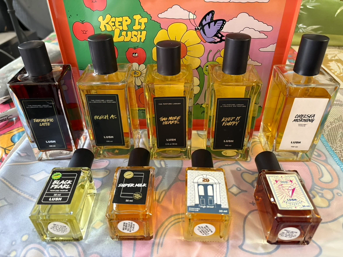 LUSH Cosmetics Perfume Selection