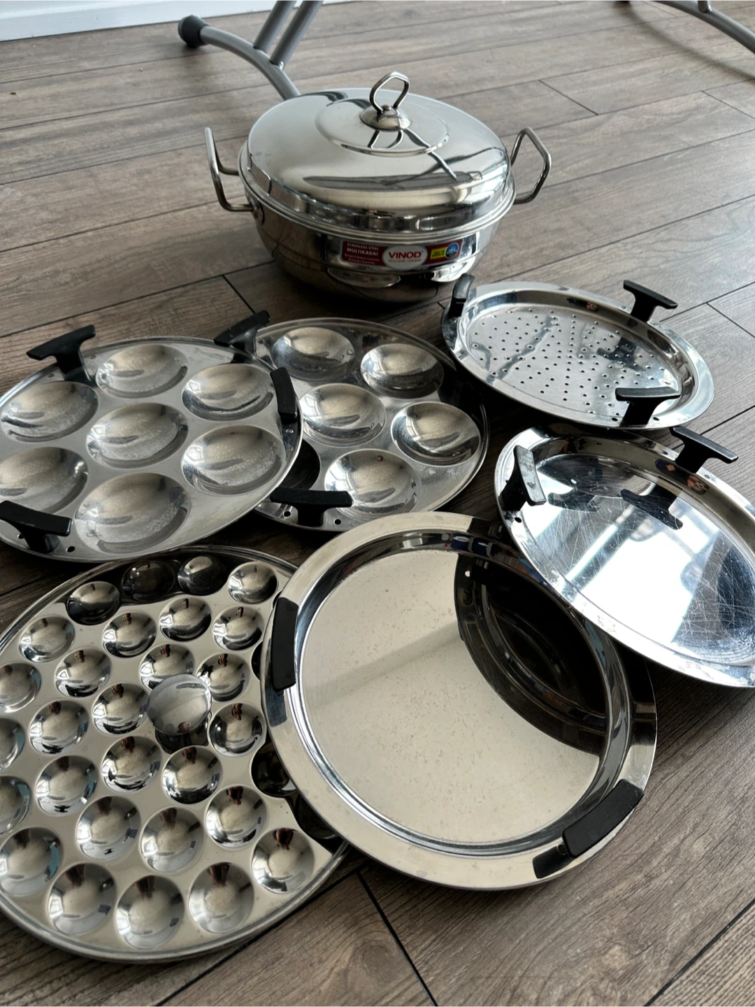 Vinod Stainless Steel Idli , Dhokla, Steamer Cooker - photo 2