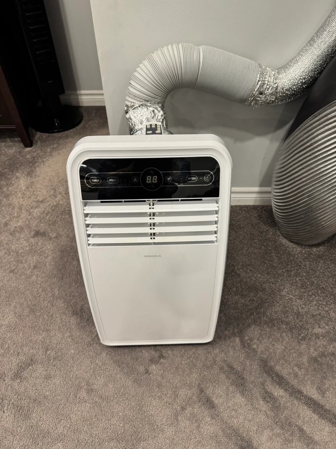 Insignia Portable Air Conditioner  price is  firm