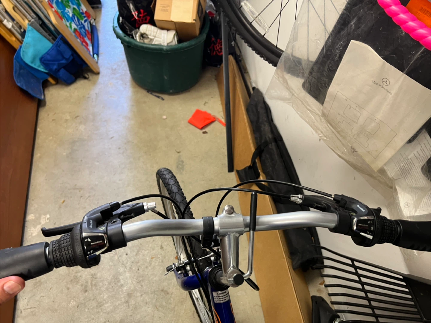 Blue Columba Folding Mountain Bike - photo 3