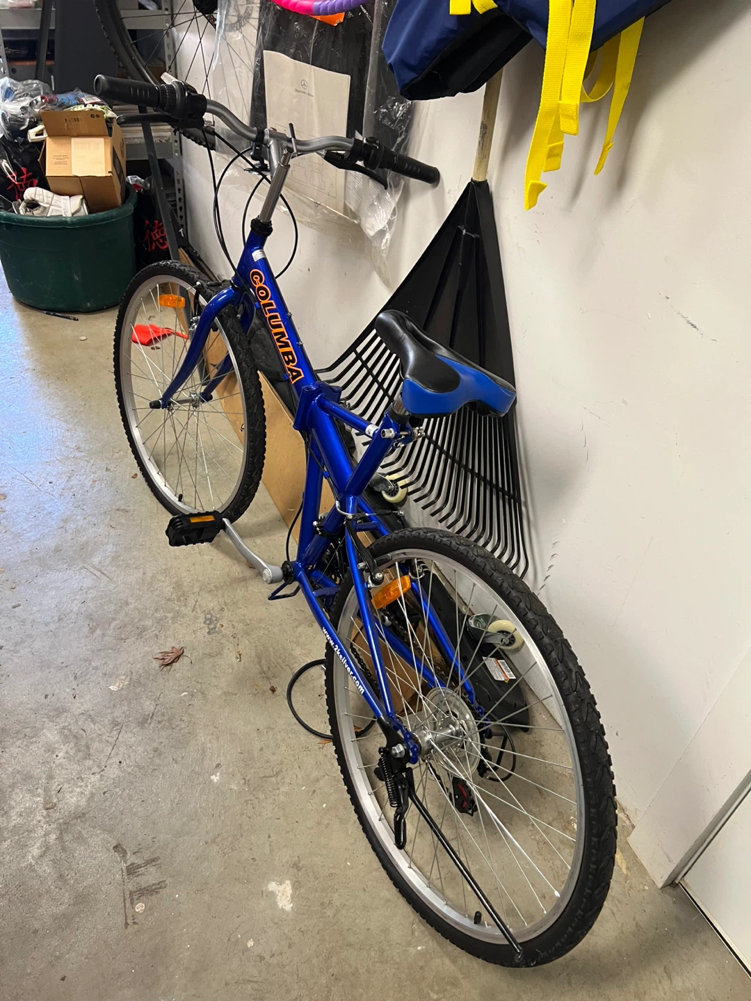 Blue Columba Folding Mountain Bike - photo 5