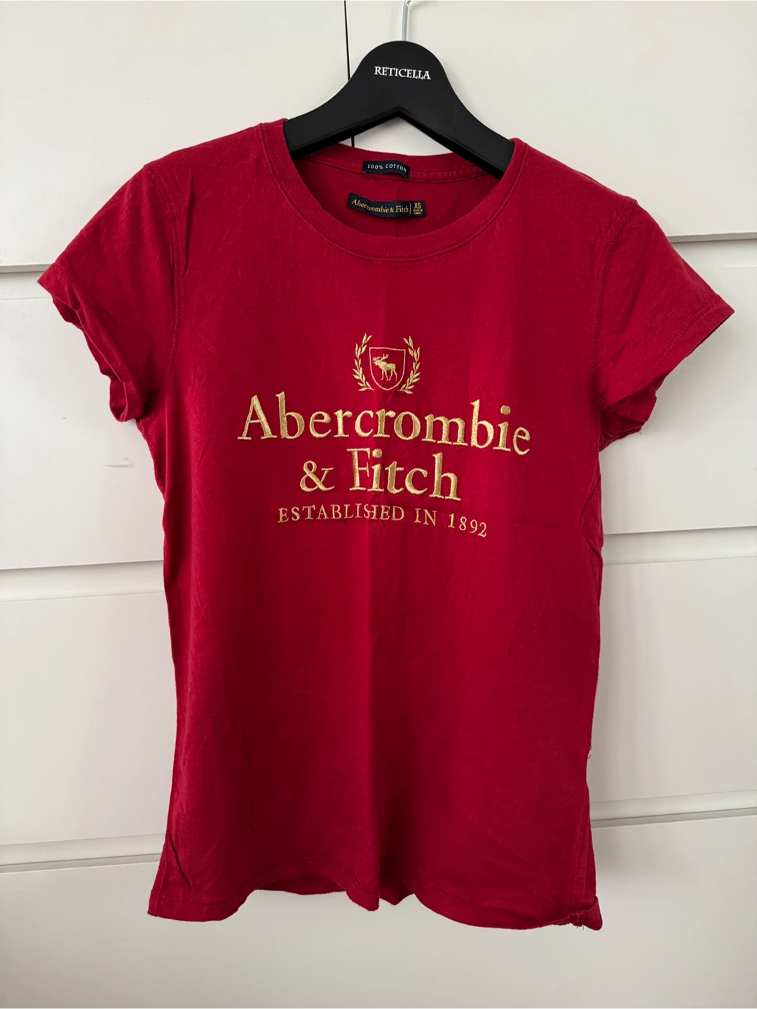 Abercrombie & Fitch Red T-Shirt