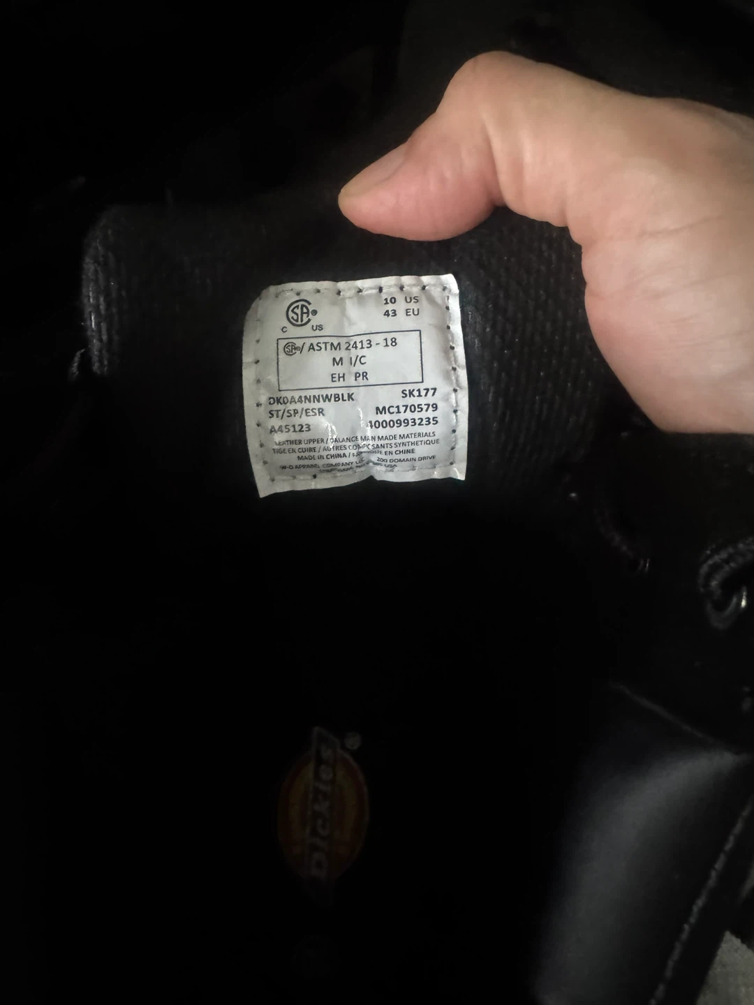 Dickies Work Boots