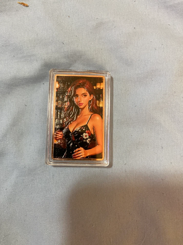 Collectible Card - Pin-up Artwork