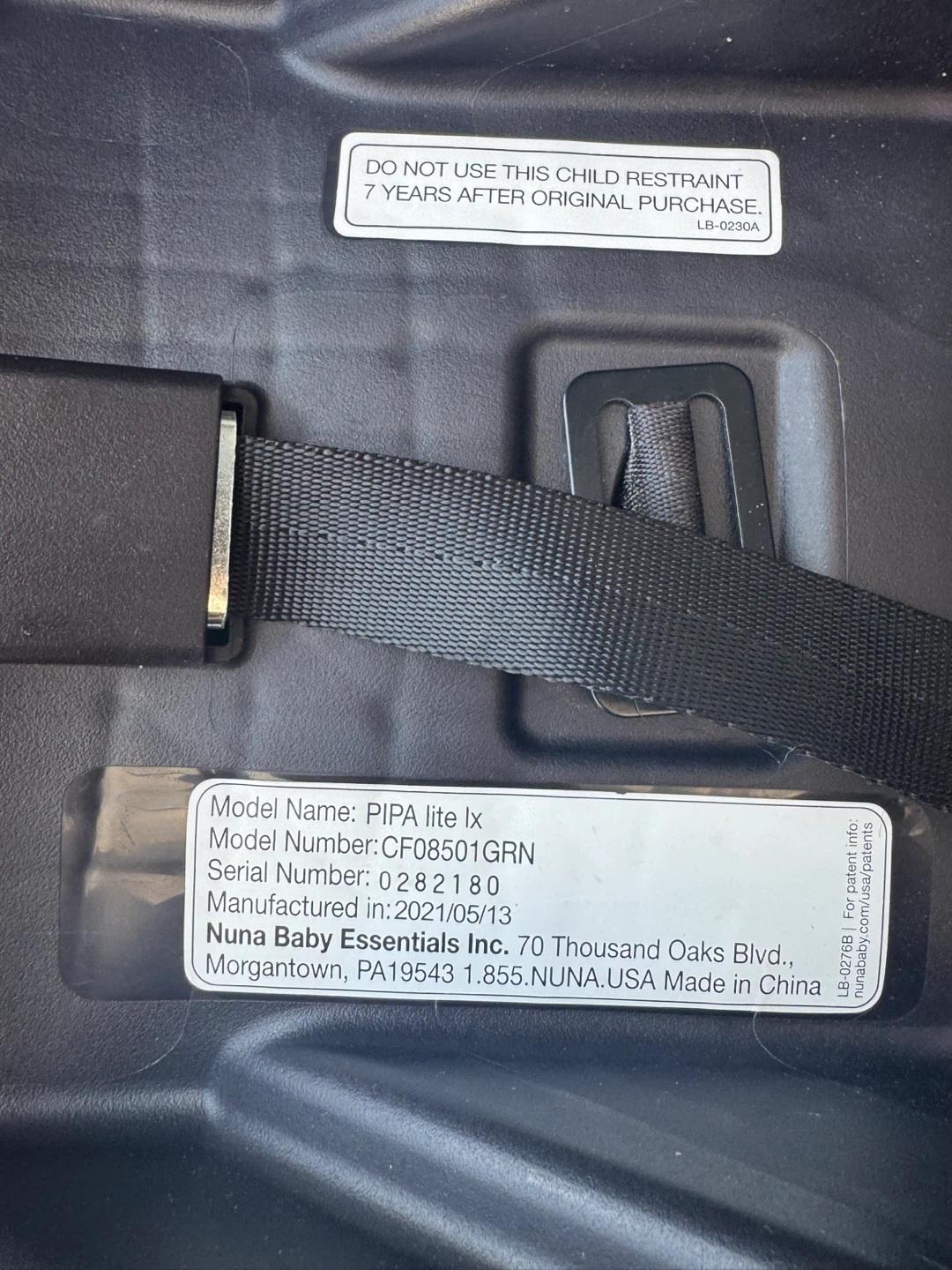Nuna PIPA lite lx Infant Car Seat and Base - photo 5