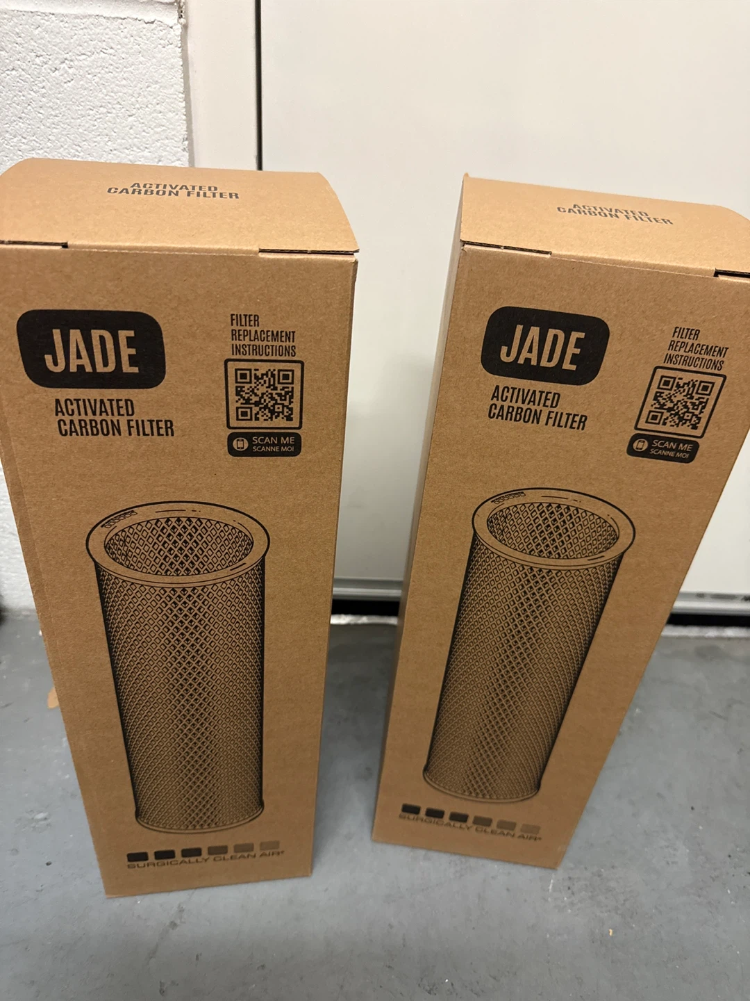 Jade Activated Carbon Filter (2 Pack)