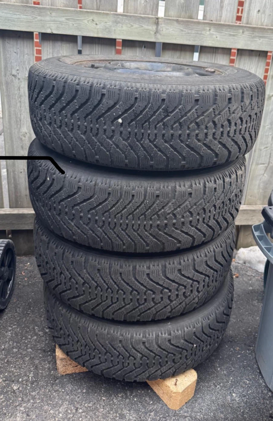 Set of 4 Winter Tires