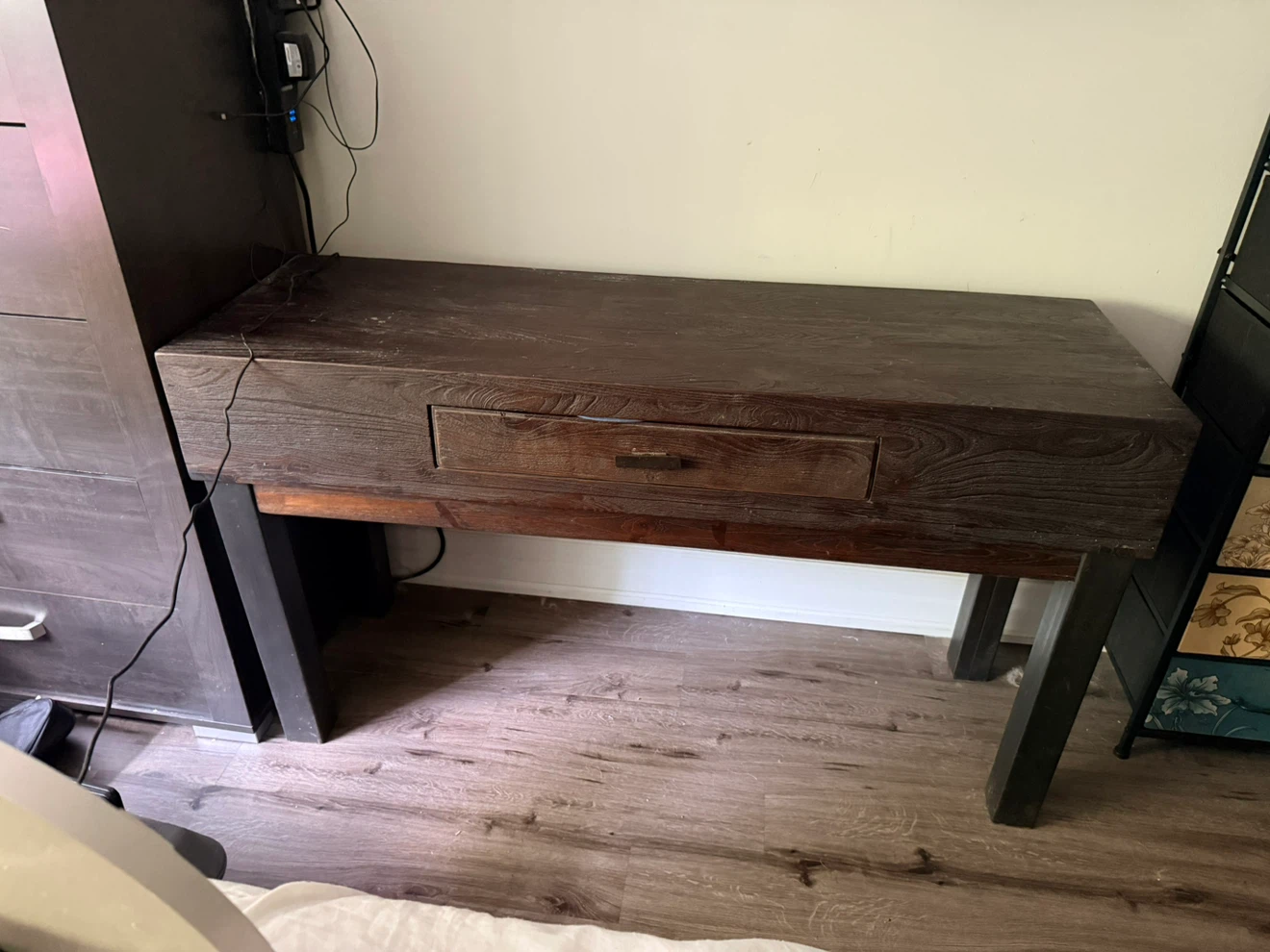 Rustic side table