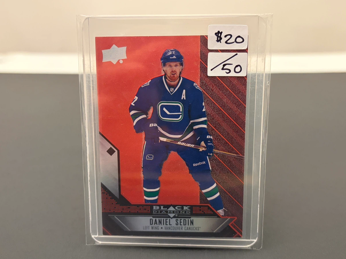Vancouver Canucks Hockey Cards Linden Sedin Kesler Luongo McLean