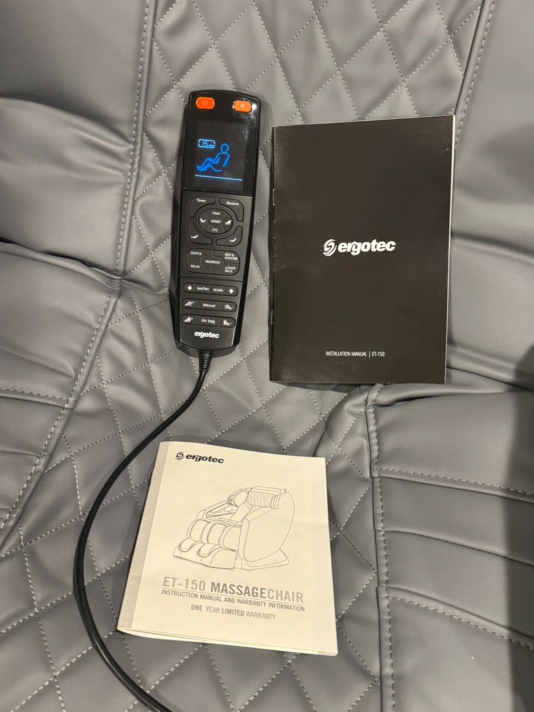 Ergotec ET-150 Massage Chair - photo 4