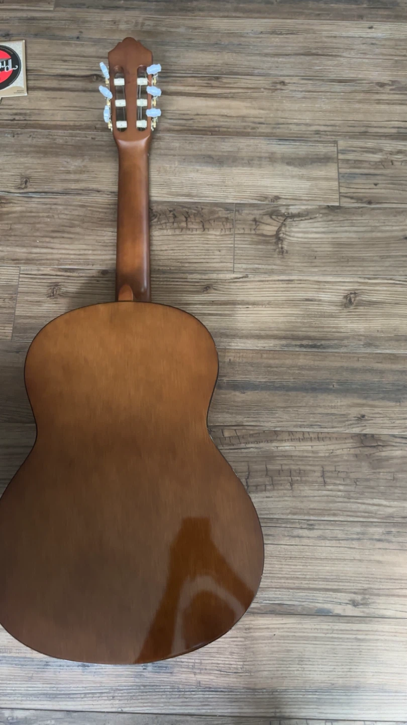Classical Guitar with case and wires - photo 5