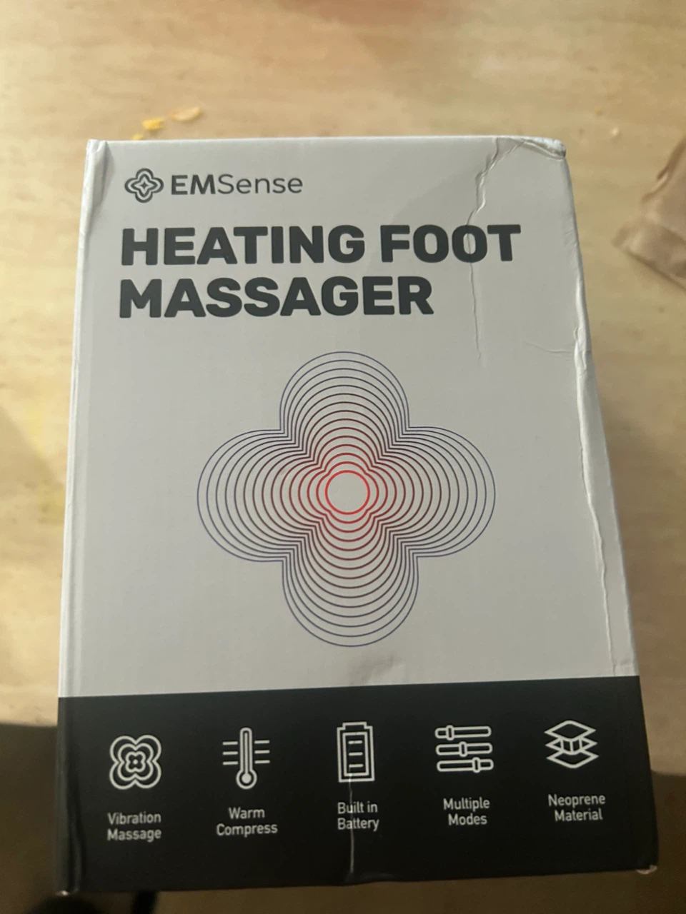 EMSense Heating Foot Massager XBL-8688B