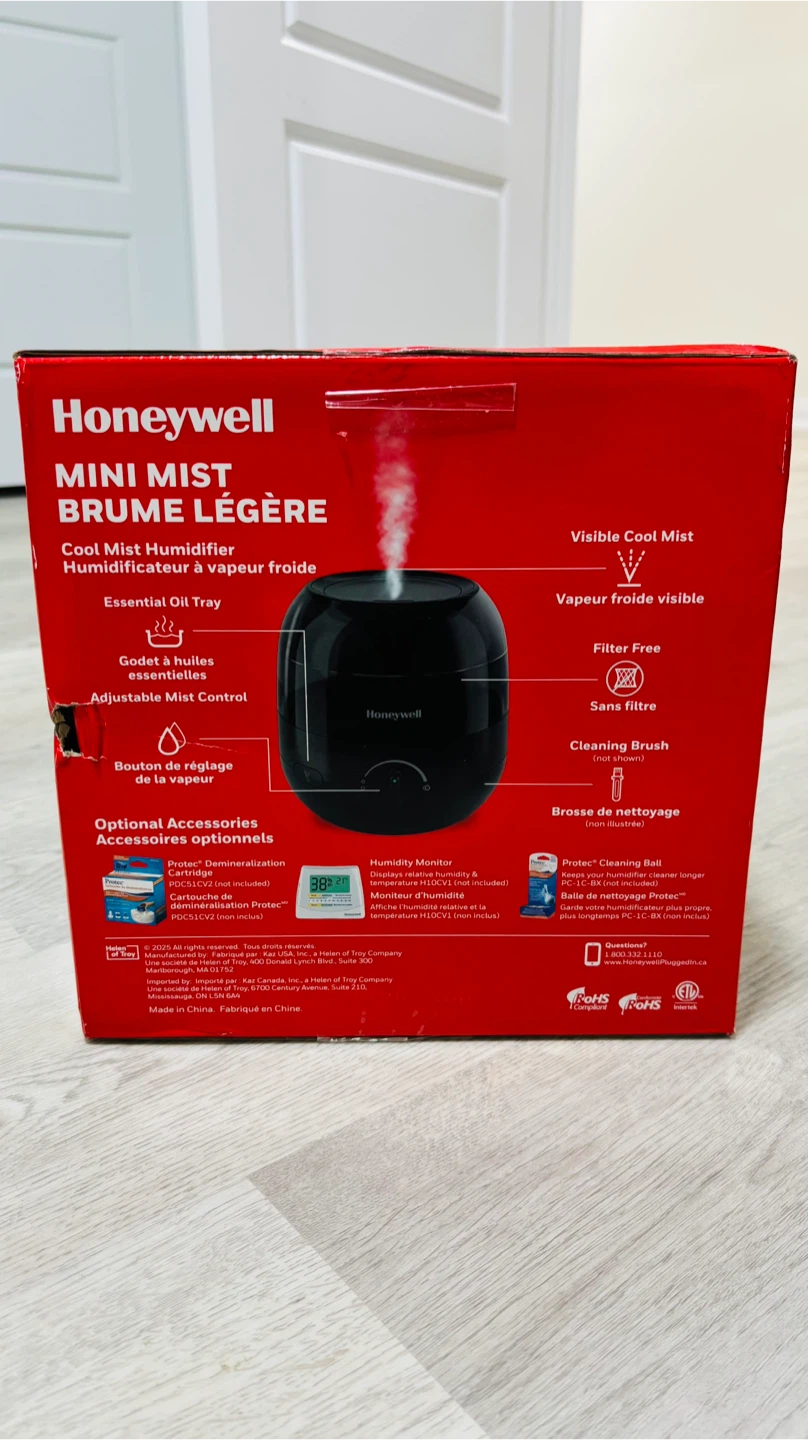 Honeywell Mini Mist Cool Mist Humidifier - photo 4