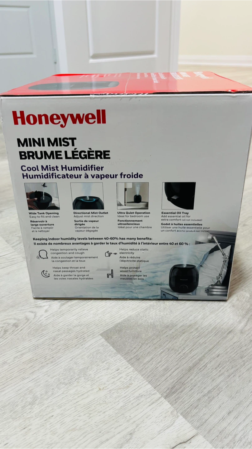 Honeywell Mini Mist Cool Mist Humidifier - photo 5
