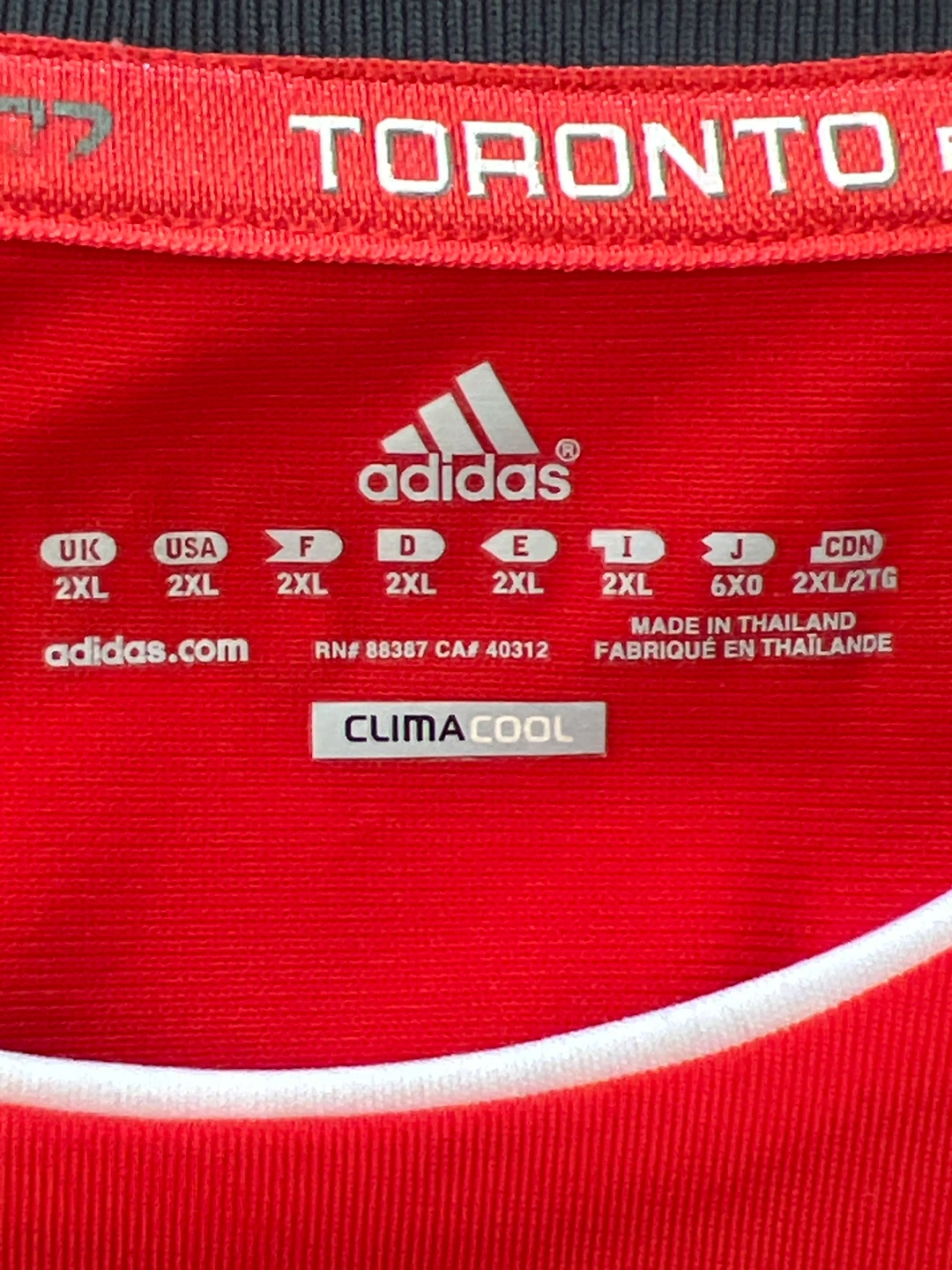 Adidas Toronto FC home jersey - photo 5