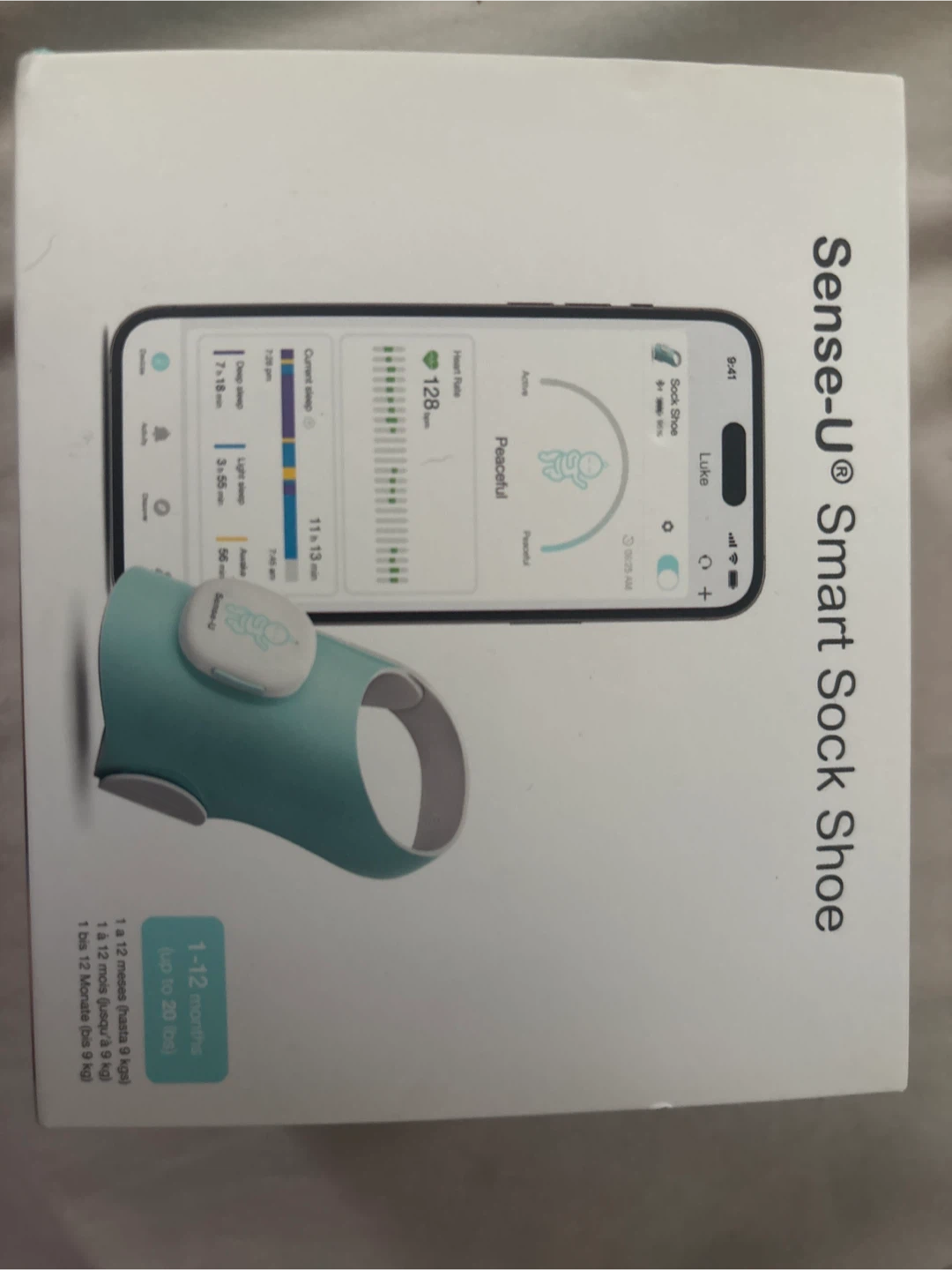 Sense-U Smart Sock Shoe Baby Monitor