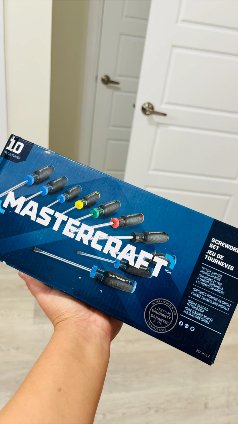 Mastercraft 10-Piece Screwdriver Set