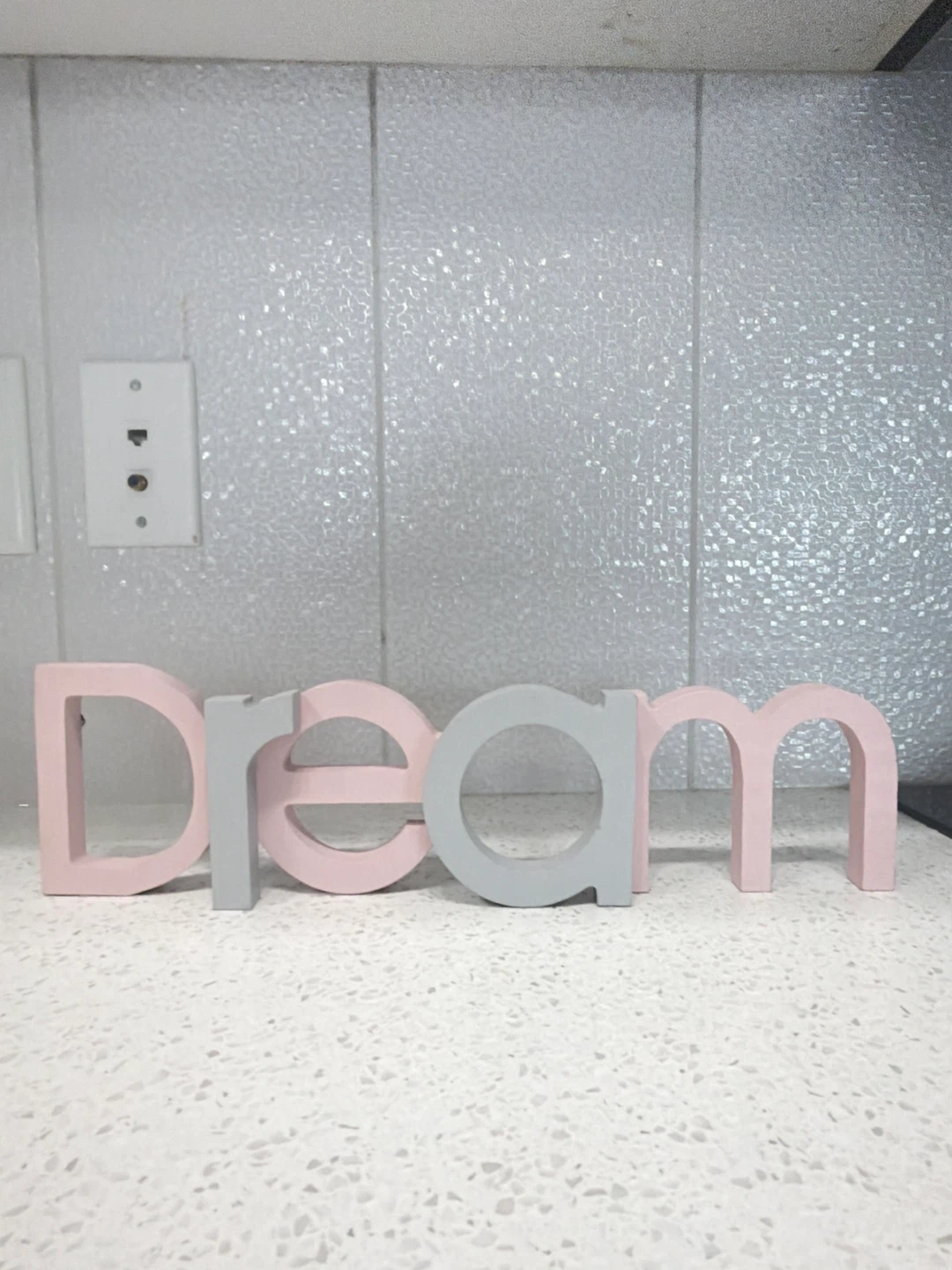 Wooden 'Dream' Sign - photo 2