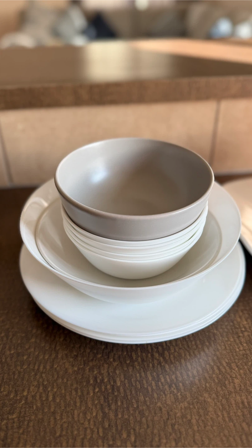 Set of Bowls and Plates