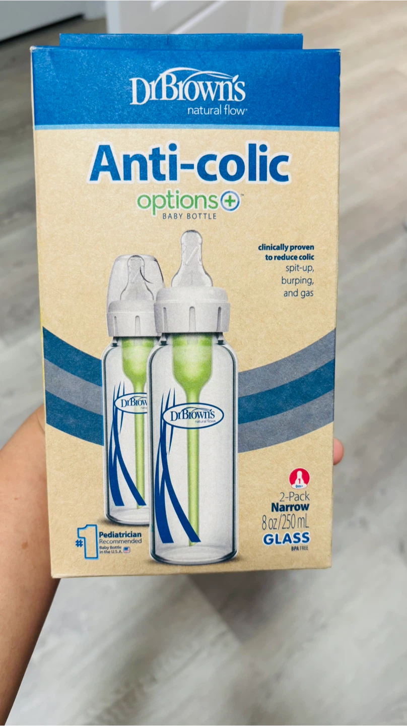 Dr. Brown's Anti-Colic Options+ Baby Bottles
