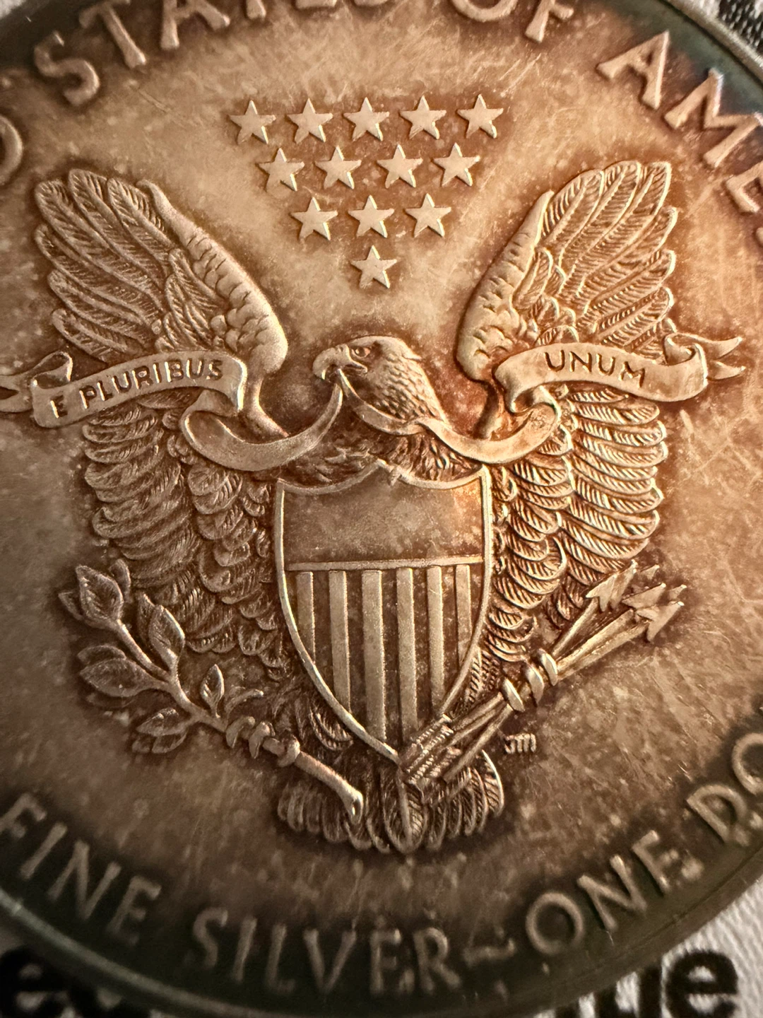 2017 American Silver Eagle One Dollar Coin w/Toning - photo 4