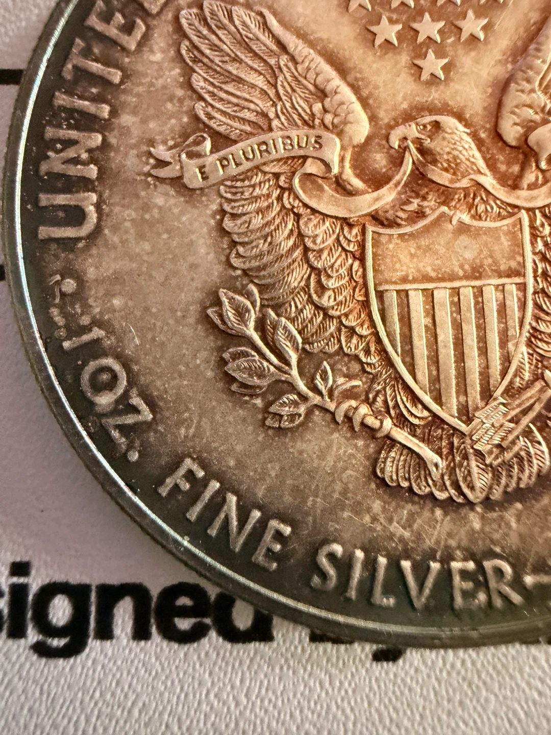 2017 American Silver Eagle One Dollar Coin w/Toning - photo 5