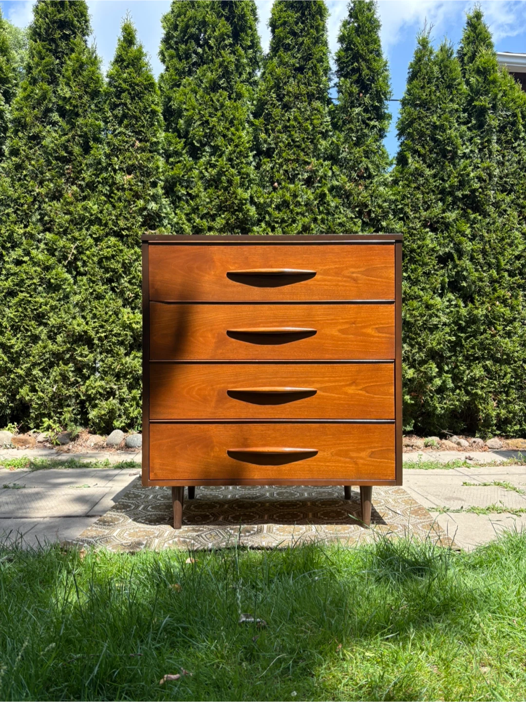 MCM Walnut Dresser