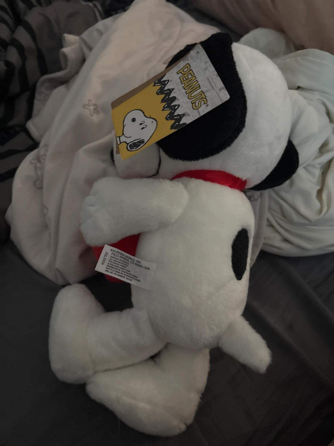 Peanuts Snoopy Plush with "Be My Sweetie" Heart - photo 2