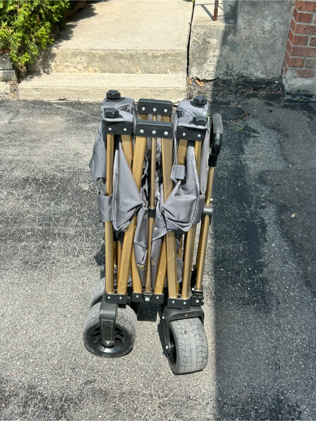 Large Steel-Frame Collapsible Utility Cart - photo 3