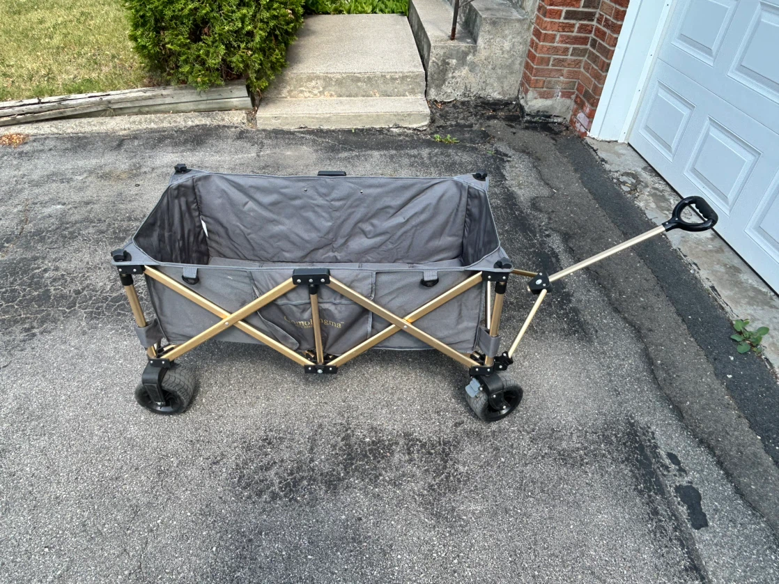 Large Steel-Frame Collapsible Utility Cart - photo 4