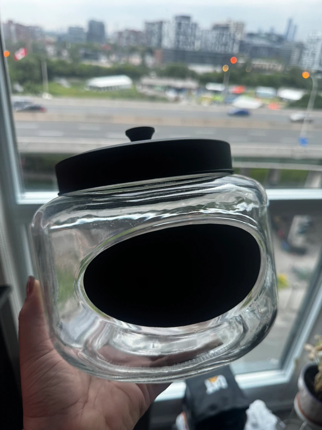 Large glass container