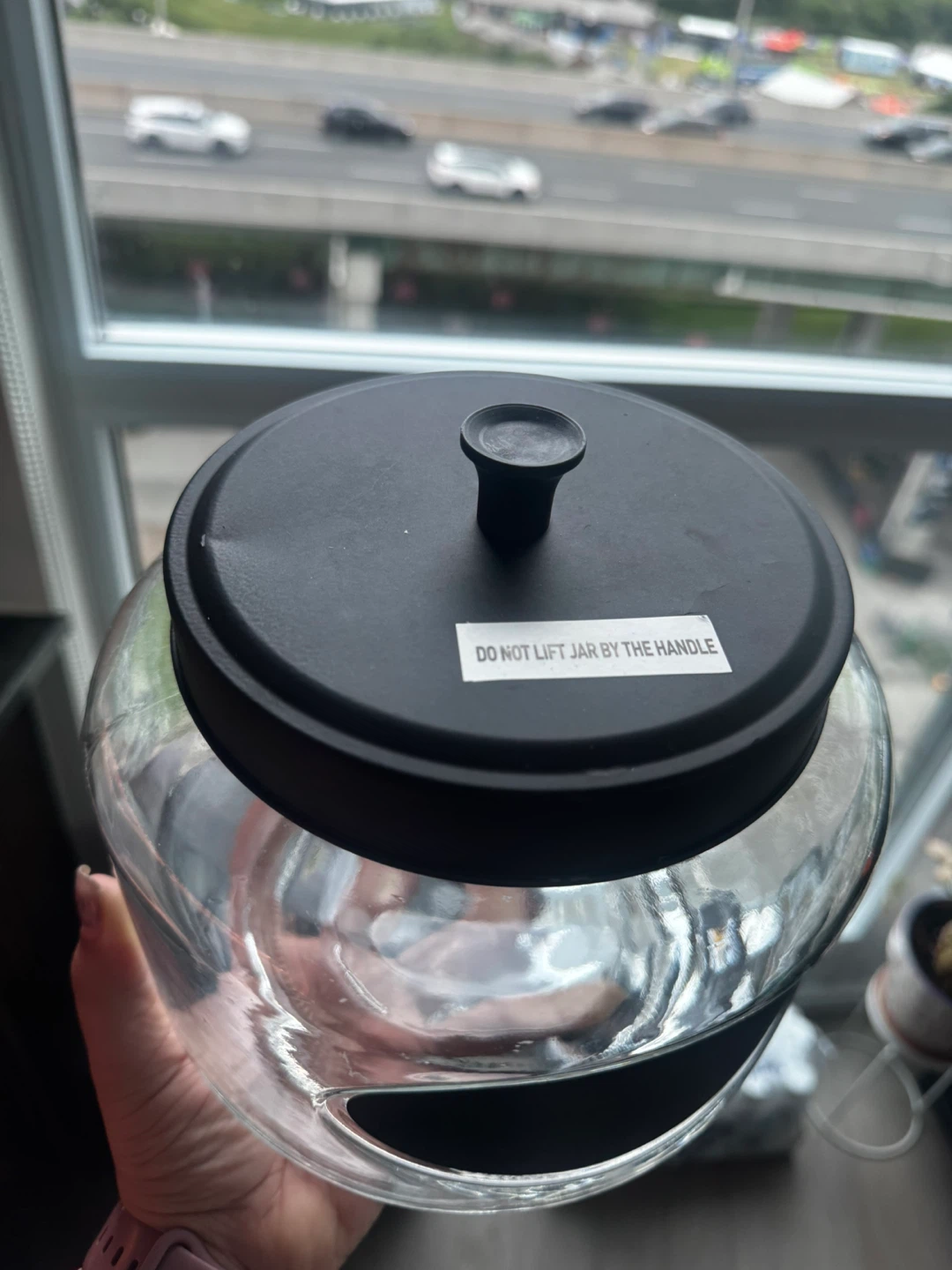 Large glass container - photo 2