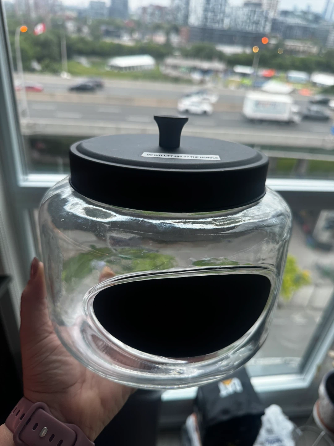 Large glass container - photo 3