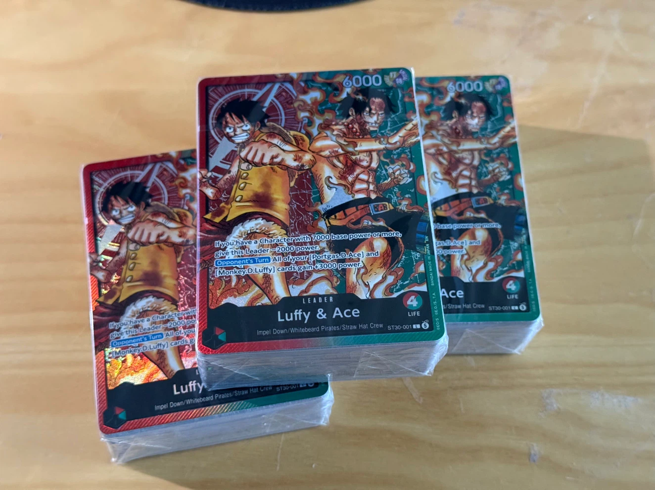 One Piece Card Game Luffy & Ace Starter Deck Bricks