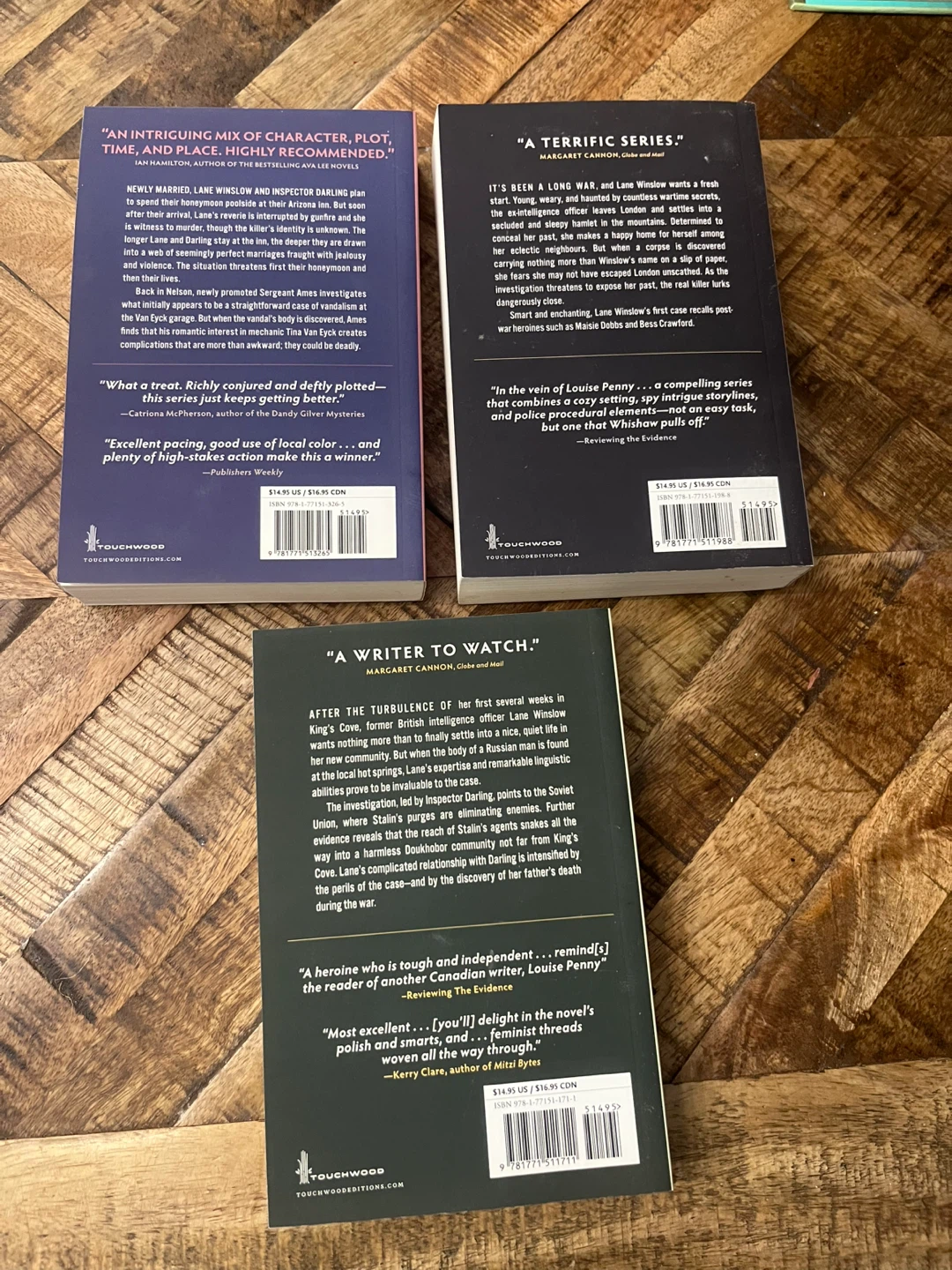 Iona Whishaw Mysteries or John David Anderson books - photo 3