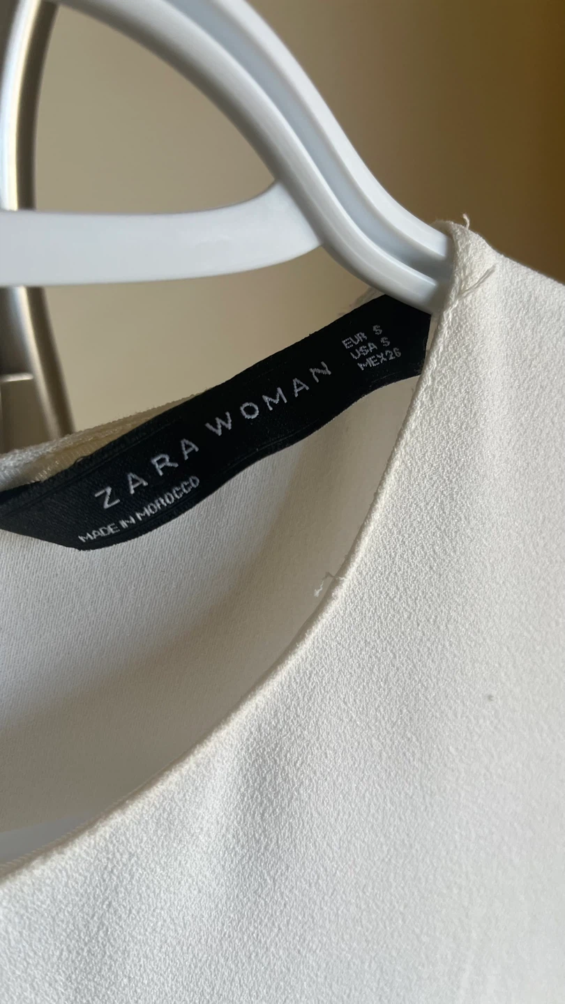 ZARA WOMAN White Jumpsuit - photo 2