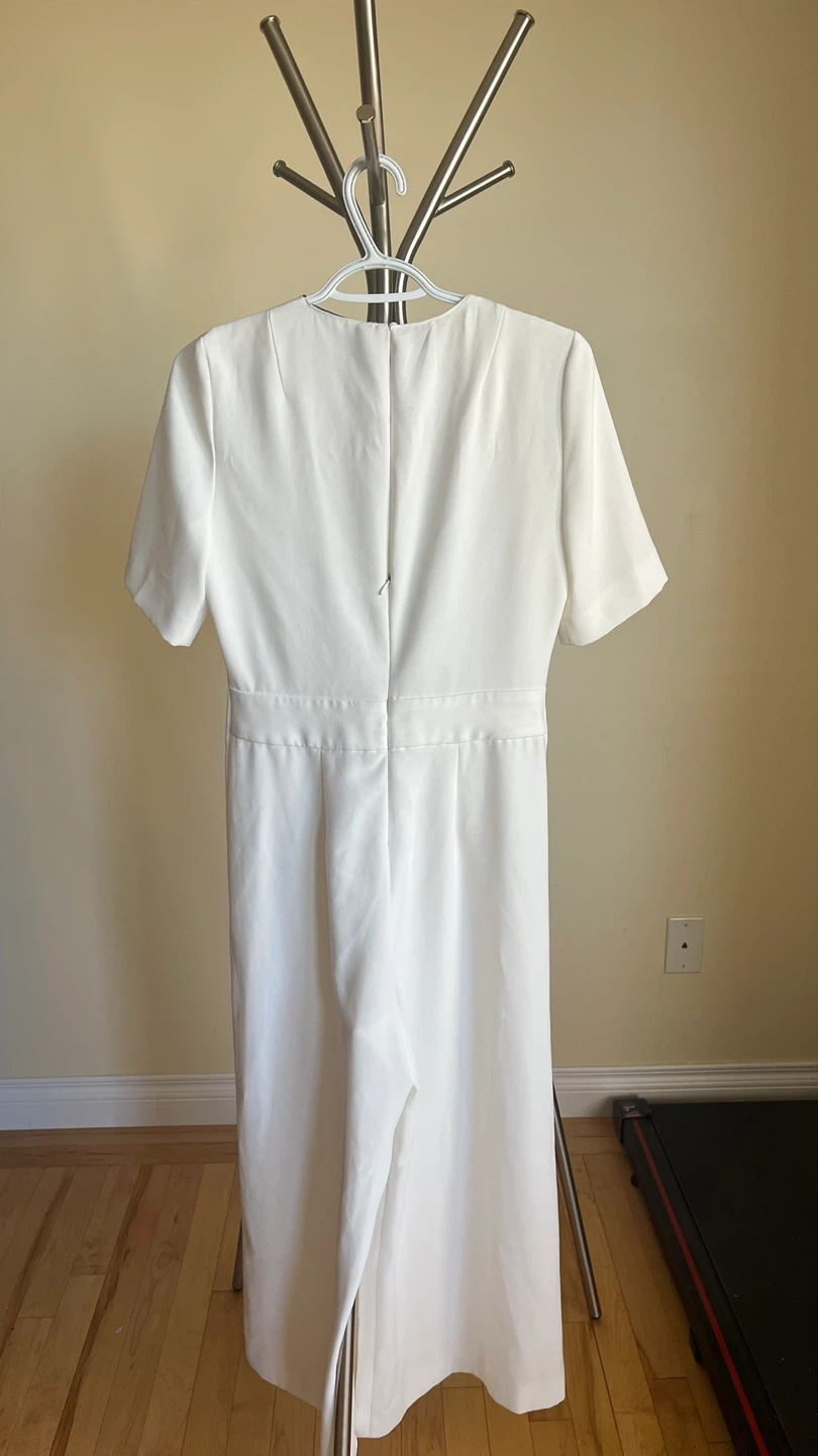 ZARA WOMAN White Jumpsuit - photo 3