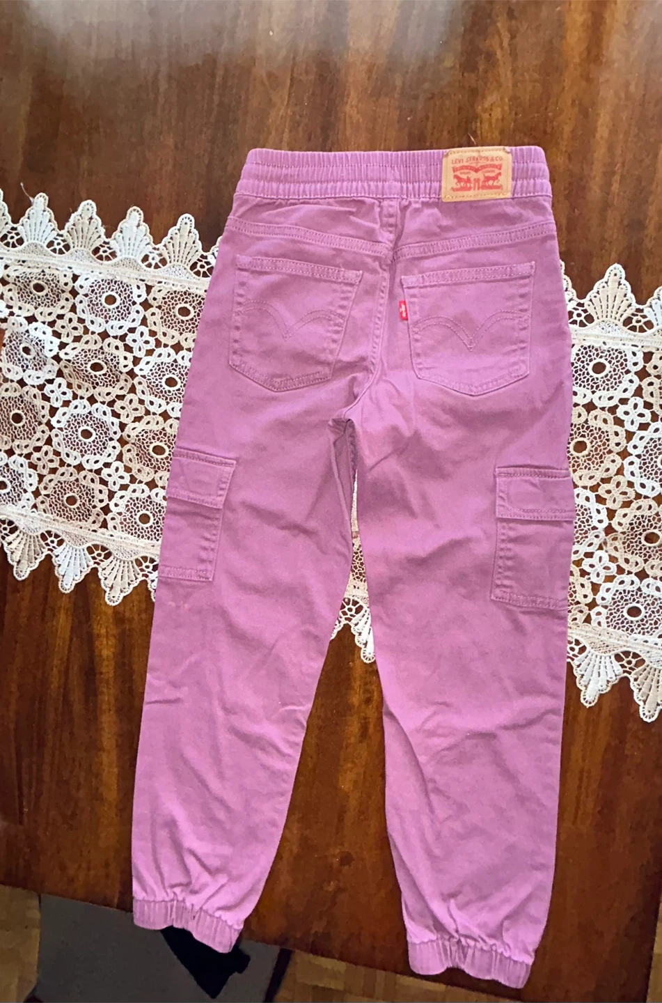 Levi's like purple pink  Cargo Jogger Pants - Size 7