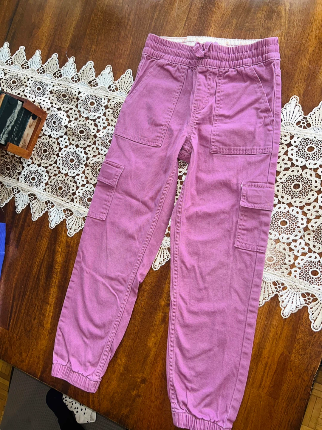 Levi's like purple pink  Cargo Jogger Pants - Size 7 - photo 2