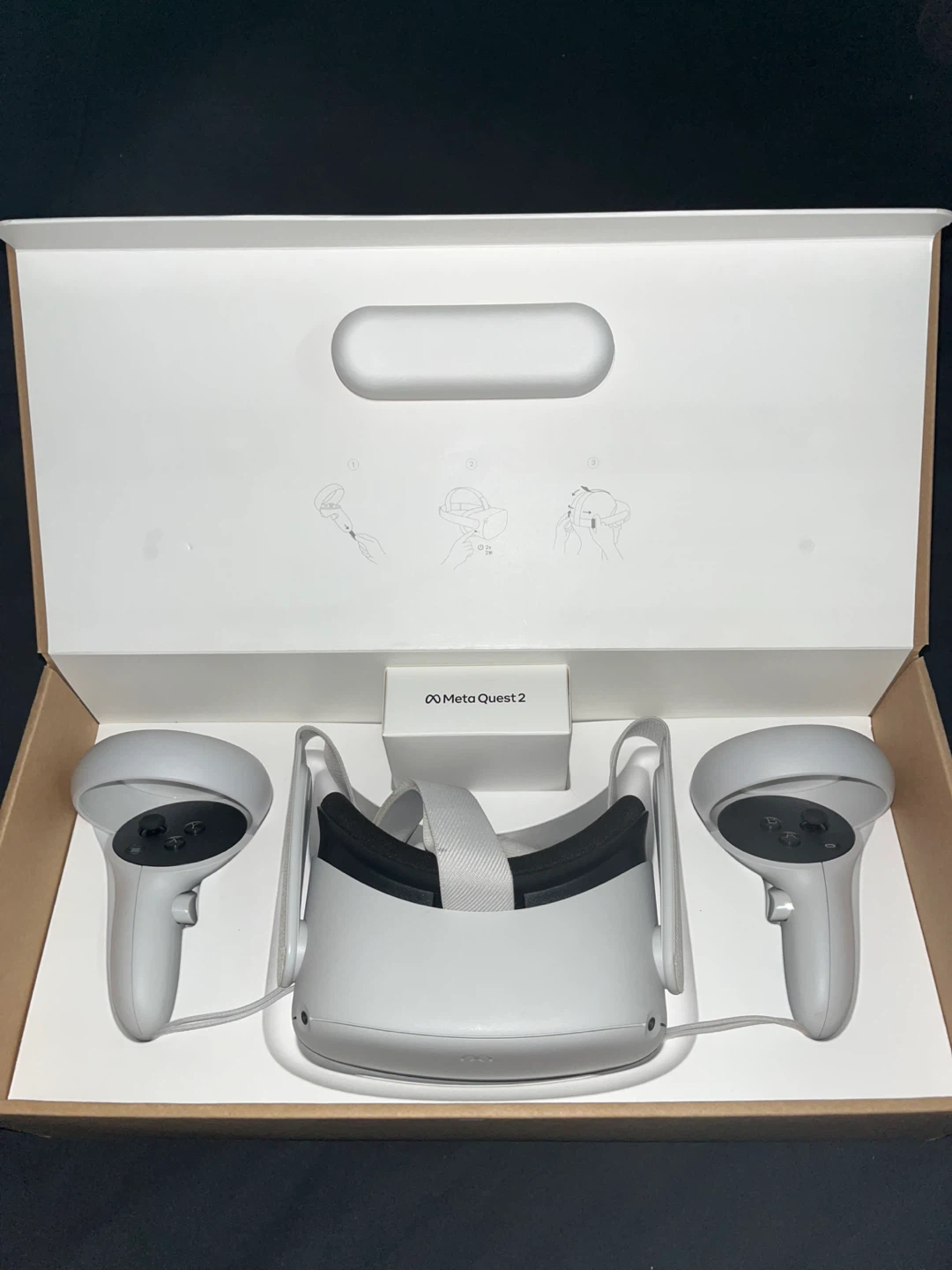 Meta Quest 2 VR Headset with Controllers