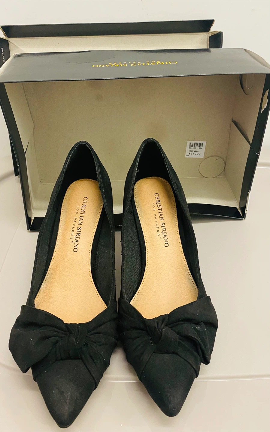 Christian Siriano for Payless Black Pumps – Size 6.5 – Brand New