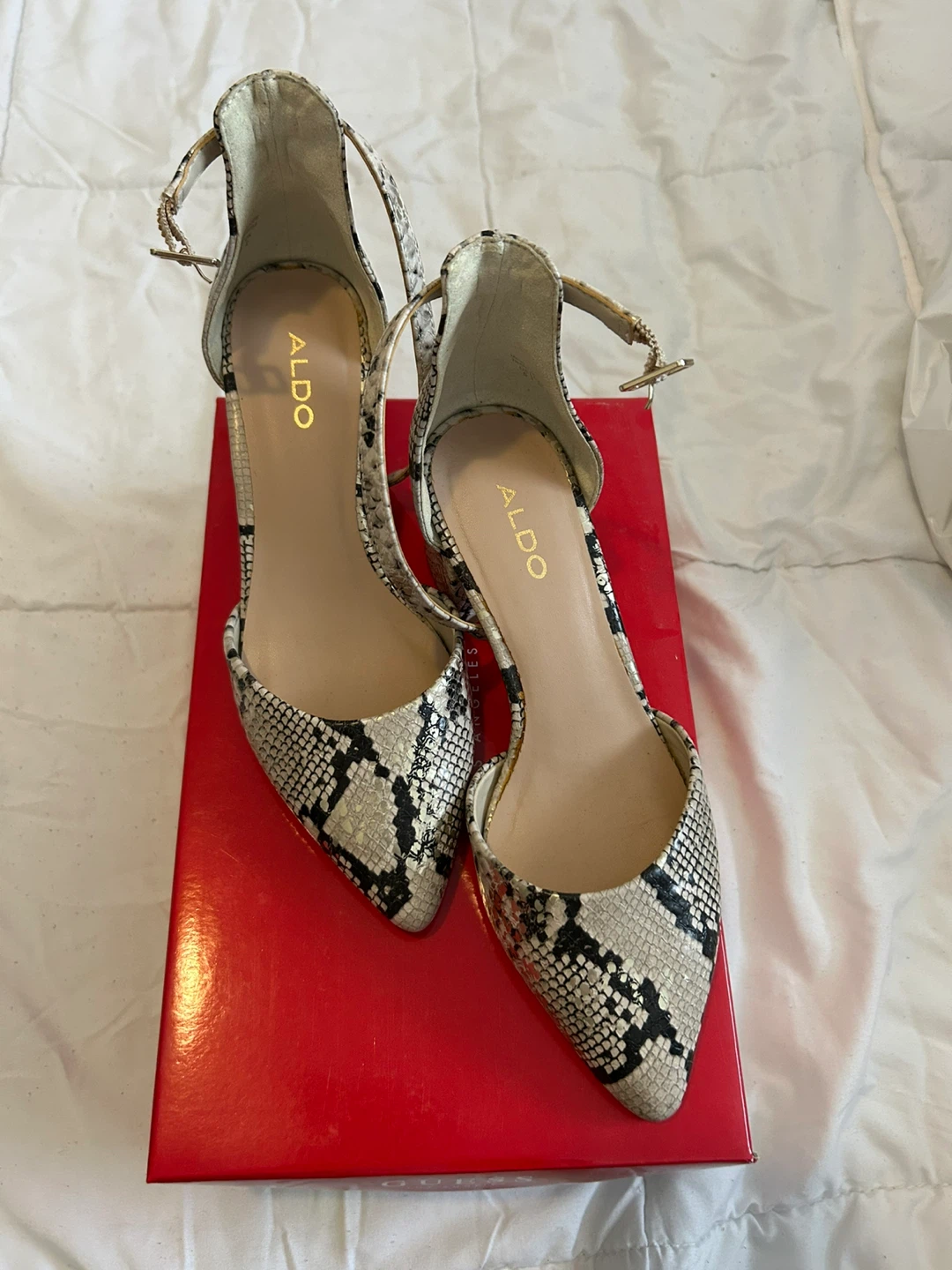 ALDO Snake Print Heels