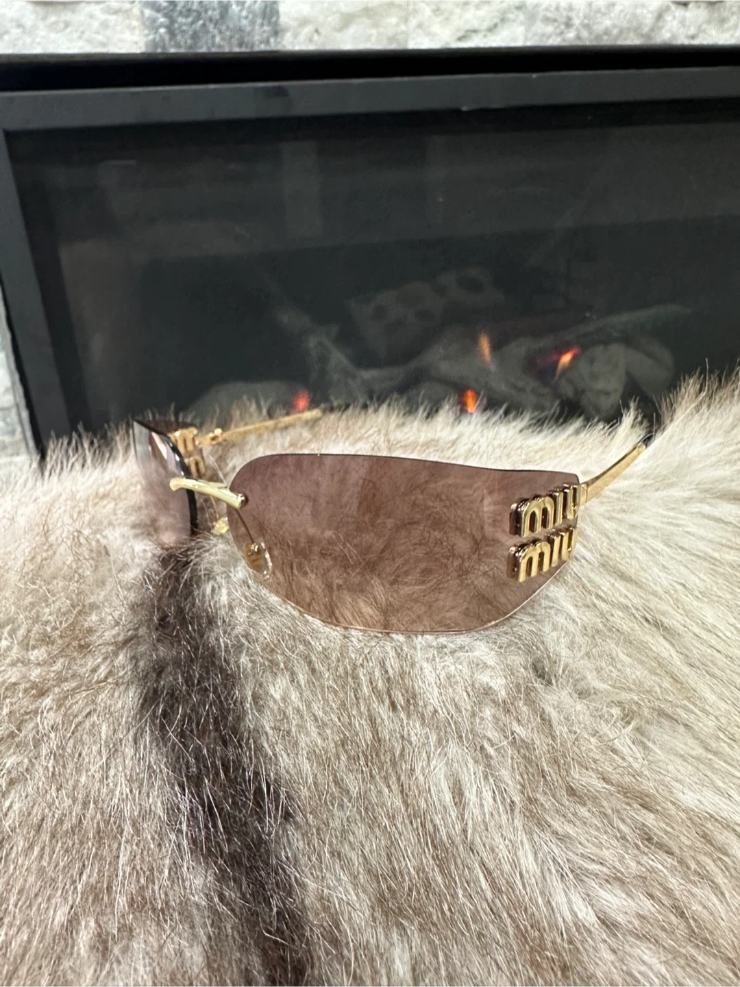 Miu Miu Rimless Sunglasses - photo 3