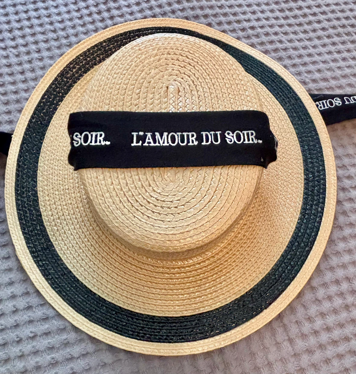 GUCCI Straw Hat L'Amour Du Soir - photo 3