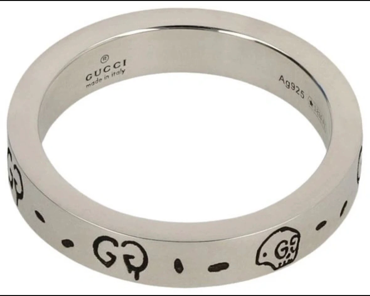 Authentic Gucci Silver Ag925 Ring