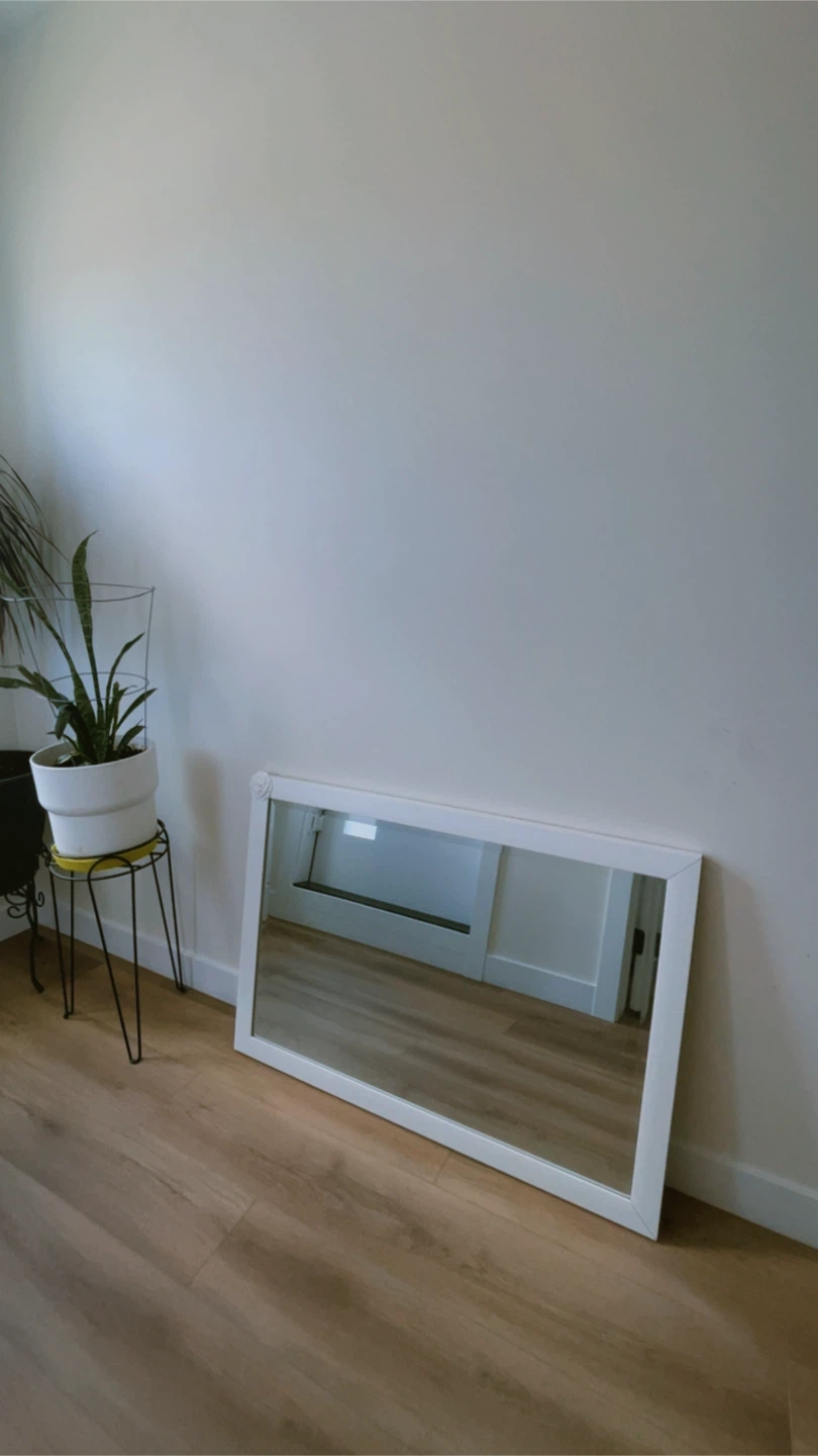 IKEA Malm Vanity Table, Chair and Mirror Set - photo 2